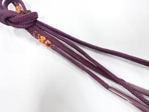 未使用品　正絹　手組帯締め